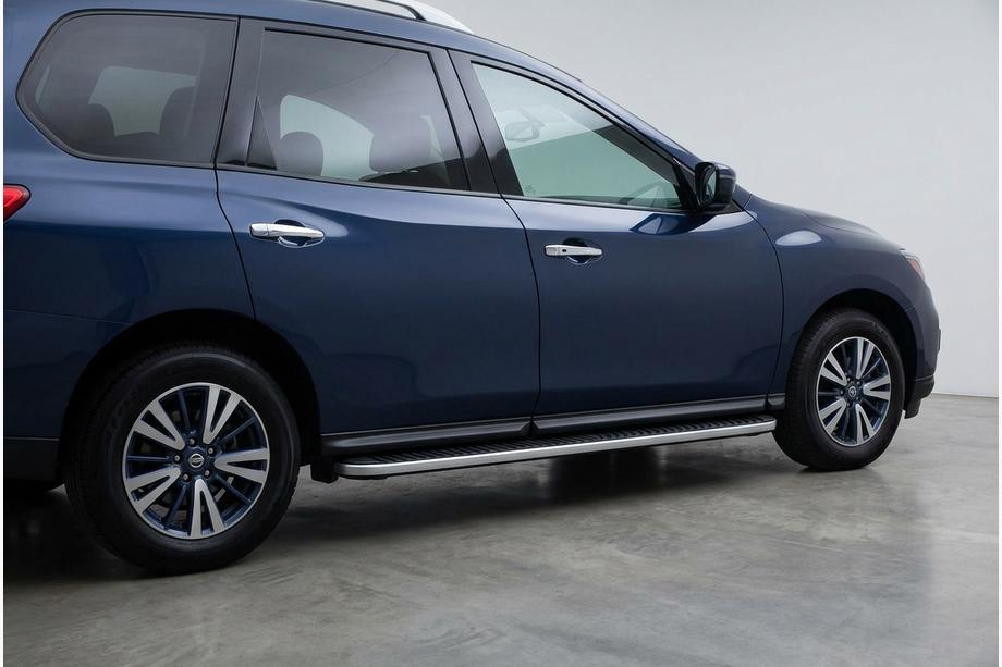 Nissan Pathfinder R52 2012-2021 Marchepieds Latéraux Tayga Grey (2 pcs, Aluminium) Photo 1