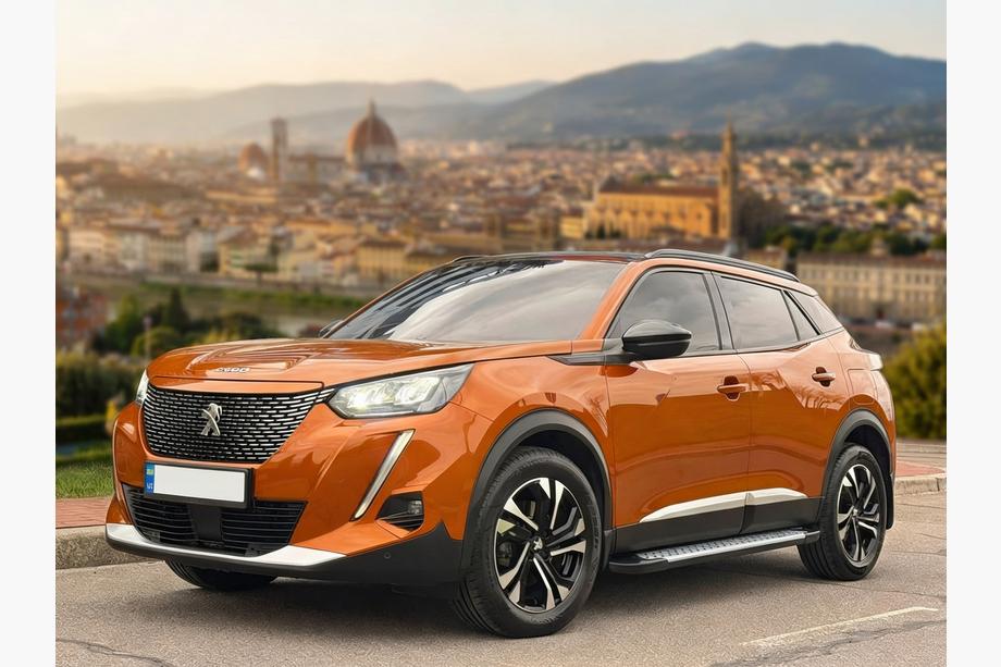 Peugeot 3008 2016-2023 Marchepieds Latéraux Allmond Grey (2 pcs, Aluminium) Image