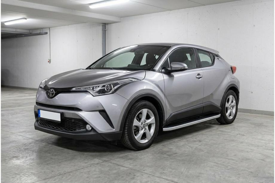 Toyota C-HR 2016-2023 Marchepieds Latéraux Tayga Grey (2 pcs, aluminium) Image