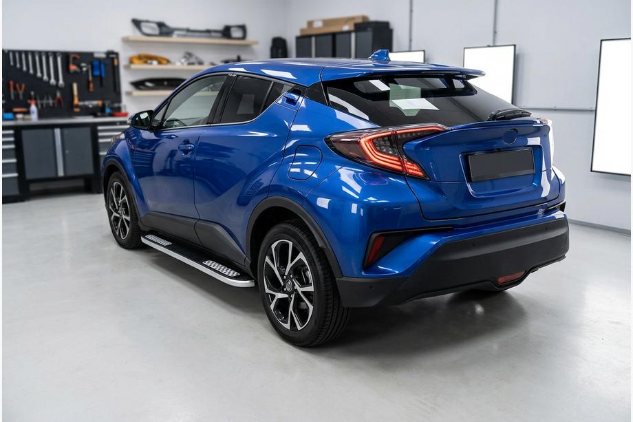 Toyota C-HR 2016-2023 Marchepieds Latéraux Tayga V2 (2 pcs, aluminium) Image