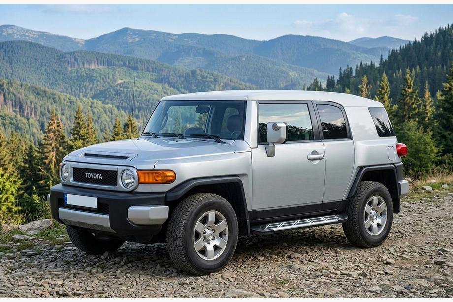 Toyota FJ Cruiser 2006-2022 Marchepieds Latéraux Sunrise (2 pcs, aluminium) Photo 1