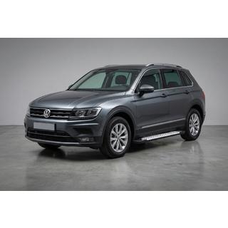 Marchepieds latéraux Allmond Grey (2 pcs, aluminium) Volkswagen Tiguan 2016-2023 photo 1