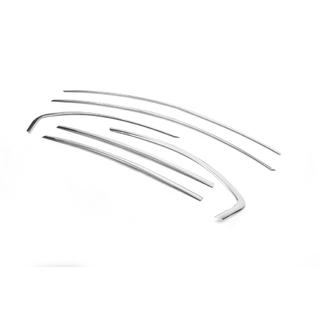 Encadrement supérieur de vitres inox (6 pcs) Chevrolet Captiva 2006-2019 photo 3