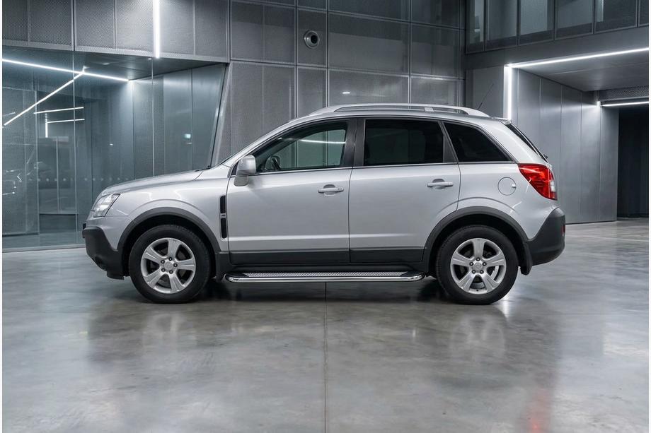 Opel Antara 2006-2017 Marchepieds Latéraux Maydos V2 (2 pcs, Aluminium & Inox) Image