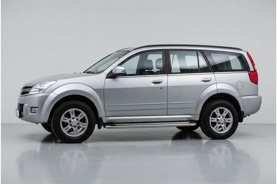 GreatWall Haval/Hover H3 2005-2013 Marchepieds Latéraux Maydos V2 (2 pcs, Aluminium & Inox) Image