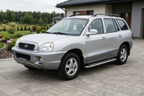 Hyundai Santa Fe 1 2000-2006 Marchepieds Latéraux Maydos V2 (2 pcs, Aluminium & Inox) photo 1