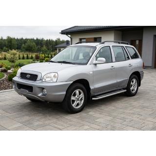 Marchepieds Latéraux Maydos V2 (2 pcs, Aluminium & Inox) Hyundai Santa Fe 1 2000-2006 photo 1