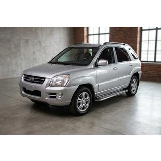 Marchepieds Latéraux Maydos V2 (2 pcs, Aluminium & Inox) Kia Sportage 2004-2010 photo 1