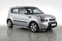 Kia Soul I 2008-2013 Marchepieds Latéraux Maydos V2 (2 pcs, Aluminium & Inox) photo 1