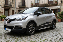 Renault Captur 2013-2019 Marchepieds Latéraux Maydos V2 (2 pcs, Aluminium & Inox) photo 1