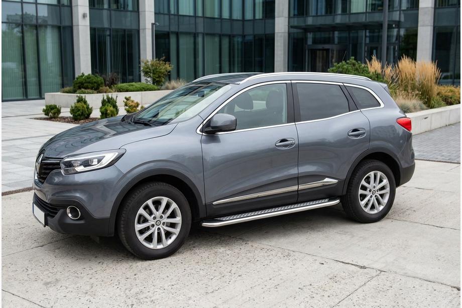 Renault Kadjar 2015-2022 Marchepieds Latéraux Maydos V2 (2 pcs, Aluminium & Inox) Photo 1