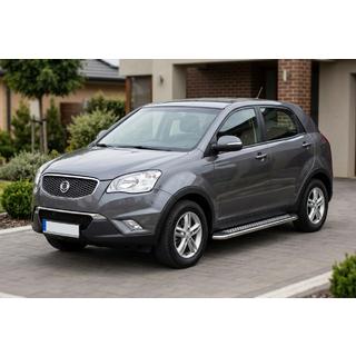 Marchepieds Latéraux Maydos V2 (2 pcs, Aluminium & Inox) SsangYong Korando 2010-2019 photo 1