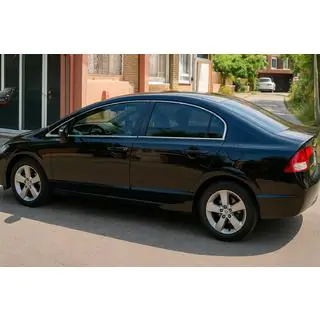 Ensemble complet d'encadrements de vitres inox (12 pièces) Honda Civic Sedan VIII 2006-2011 photo 1