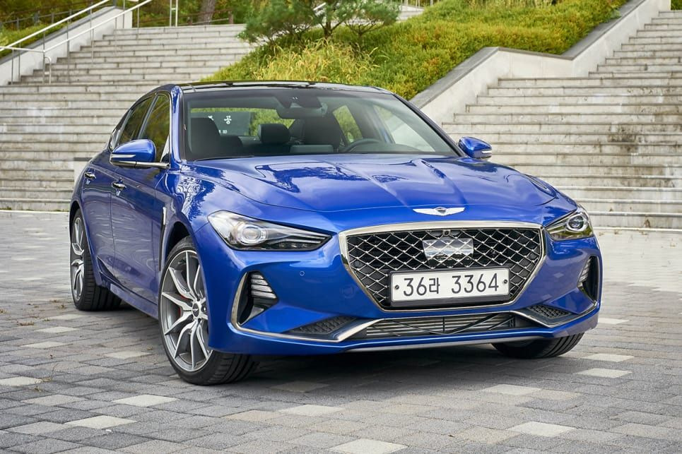 Présentation de la berline de luxe Genesis G70