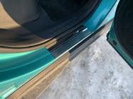 Toyota C-HR 2016-2023 Seuils de porte inox Nataniko (4 pcs, acier inoxydable) photo 5