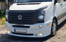 Volkswagen Crafter 2006-2016 Cache de pare-chocs avant 2012↗ (Era droit, à peindre) photo 5
