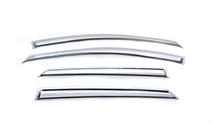 Hyundai IX-35 2010-2015 Déflecteurs de Fenêtre (4 pcs, Chrome) photo 1