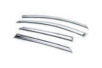 Hyundai IX-35 2010-2015 Déflecteurs de Fenêtre (4 pcs, Chrome) photo 2