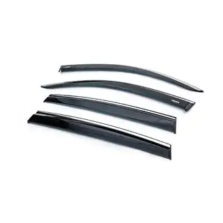 Déflecteurs de Vitres avec Moulure Chromée (4 pcs, Niken) photo 2