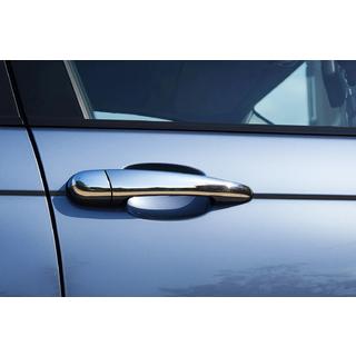 Couvre-poignées de Porte Chromés (4 pcs, Acier Inoxydable)