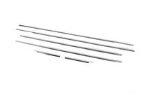 Audi A3 2003-2012 Moulures inférieures de vitre inox photo 6
