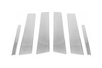 Chevrolet Cruze 2009–2015 Couvre-montants en acier inoxydable (6 pcs) photo 2