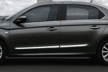Fiat Albea 2002-2012 Moulure de porte inox photo 1