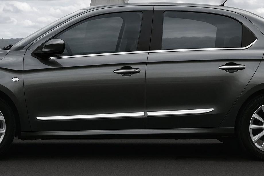 Fiat Albea 2002-2012 Moulure de porte inox Image