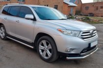 Toyota Highlander 2008-2013 Barre de Protection Avant ST008 (2010-2013, Inox) photo 5