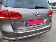 Volkswagen Passat B7 2012-2015 Protection de pare-chocs arrière Carmos (SW, inox) photo 4