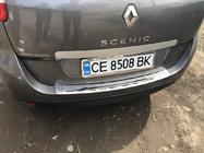 Renault Scenic/Grand 2009-2016 Protection de Pare-chocs Arrière Carmos (Grand, Inox) photo 2