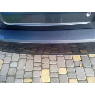 Protection de pare-chocs arrière avec rebord Plastique Chevrolet Aveo T250 2005-2011 photo 3