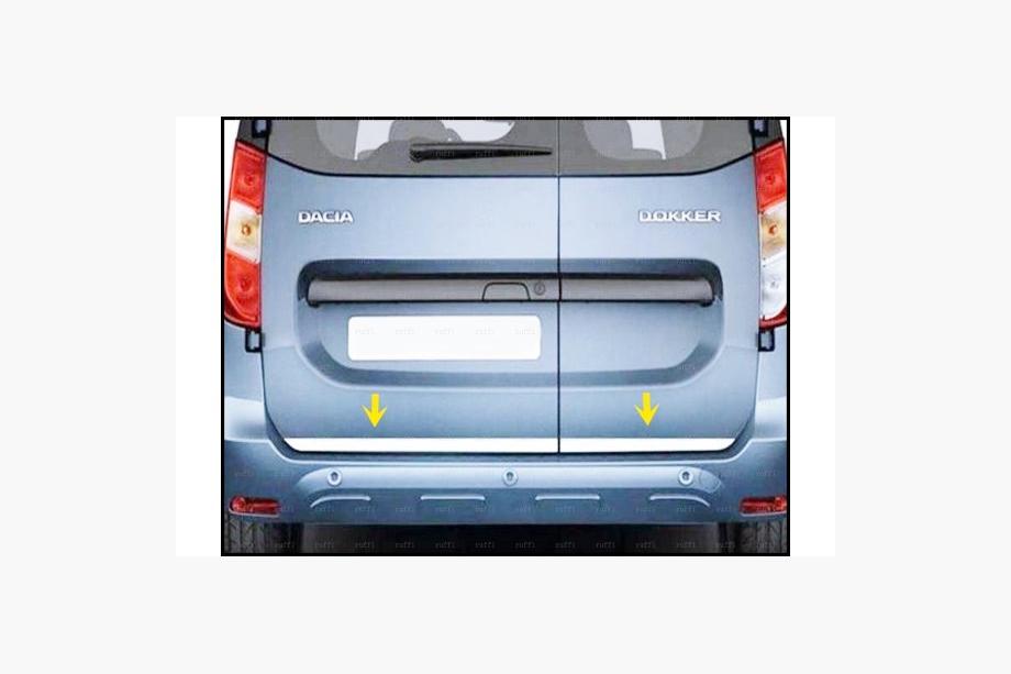 Renault Dokker 2013-2022 Baguette de coffre inox Image