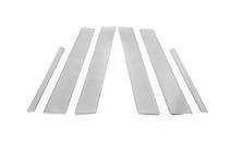Opel Vectra C 2002-2008 Couvre Montants de Portes Chromés (6 pcs, Inox) photo 2