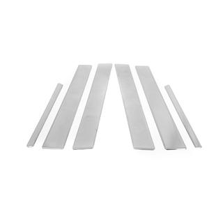Couvre Montants de Portes Chromés (6 pcs, Inox) photo 2