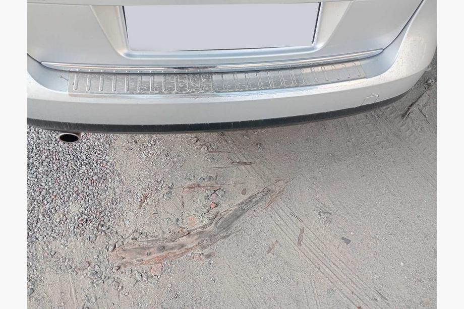 Volkswagen Passat B6 2006-2012 Protection de pare-chocs arrière Carmos (SW uniquement) Image