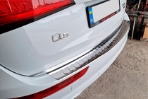 Audi Q5 2008-2017 Protection de Pare-chocs Arrière Carmos Inox photo 4
