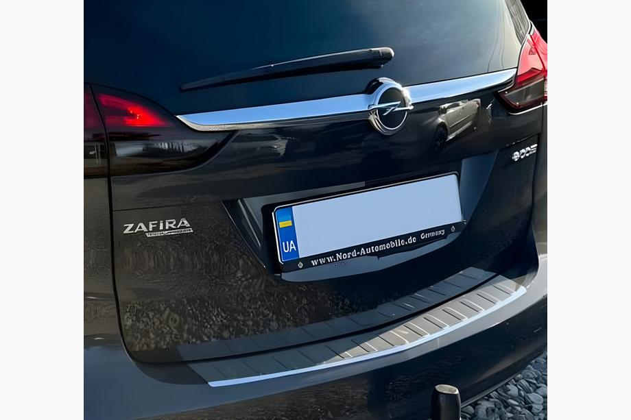 Opel Zafira C Tourer 2011-2019 Protection de Pare-chocs Arrière Carmos Inox Image