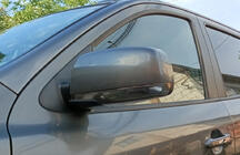 Hyundai Santa Fe 2 2006-2012 Coques de Rétroviseurs (2 pcs, Acier Inoxydable) photo 1