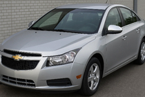 Chevrolet Cruze 2009–2015 Couvre-Rétroviseurs (2 pcs, Acier Inoxydable) photo 1