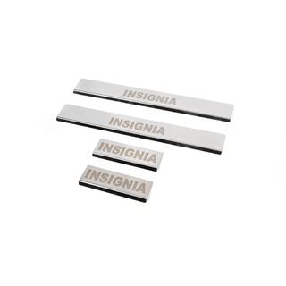 Seuils de porte Carmos (4 pcs, inox)