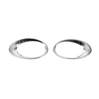 Caches Chromés pour Phares Antibrouillard 2013-2018 (2 pcs, Acier Inoxydable) Ford Custom 2013-2022 photo 3