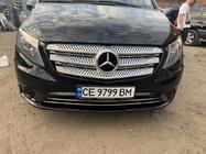 Mercedes Vito/V-class W447 2014- Couvre-Calandre 2014-2020 (5 pcs, BlackChrome) photo 5