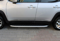Jeep Renegade 2014- Moulures de Porte Chrome Noir (4 pcs, Inox) photo 3