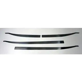 Moulures de Porte Chrome Noir (4 pcs, Inox) photo 2
