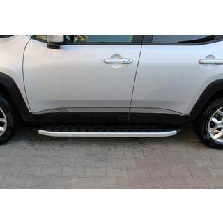 Moulures de Porte Chrome Noir (4 pcs, Inox) Jeep Renegade 2014- photo 3