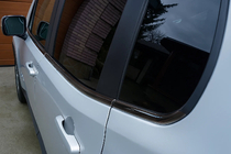 Jeep Renegade 2014- Encadrement de Vitres Chrome Noir (6 pcs, Inox) photo 2