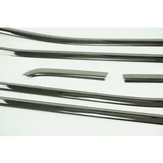 Encadrement de Vitres Chrome Noir (6 pcs, Inox) photo 4