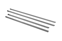 Dacia Duster 2008-2018 Moulures de Vitre Chrome Noir (4 pcs, Inox) photo 5