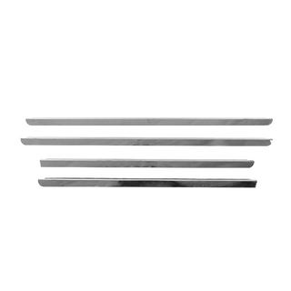 Moulures de Vitre Chrome Noir (4 pcs, Inox) photo 3